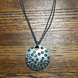 Cookie Lee Scattered Crystal Medallion N